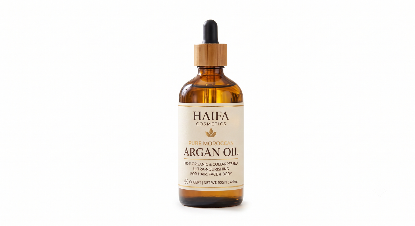 HAIFA COSMETICS | Pure Moroccan Argan Oil — 100ml