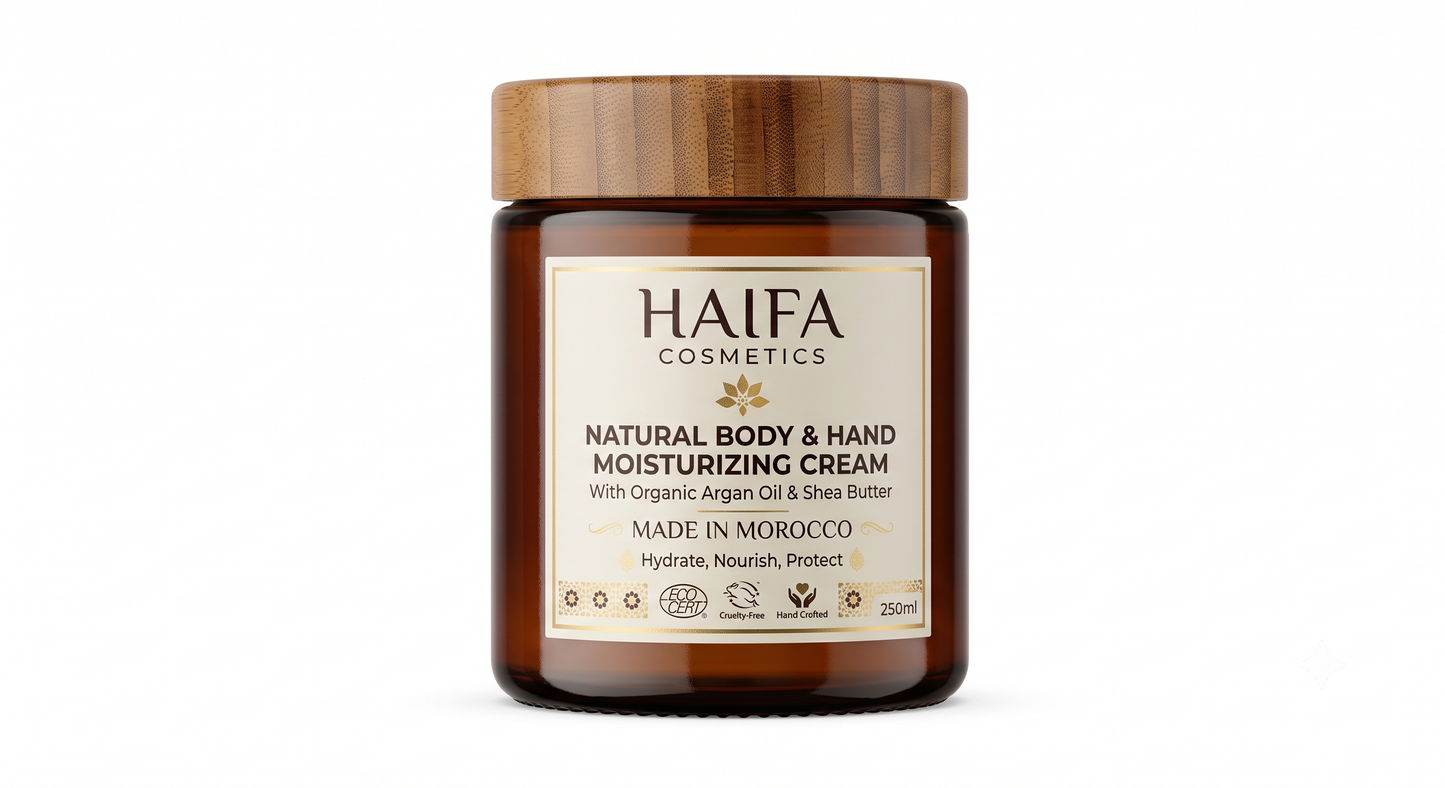 HAIFA COSMETICS | Body & Hand Moisturizing Cream — 250ml